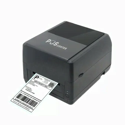 Принтер этикеток Poscenter TT-300 USE, 300dpi, термотрансферный, (3492) черный-0