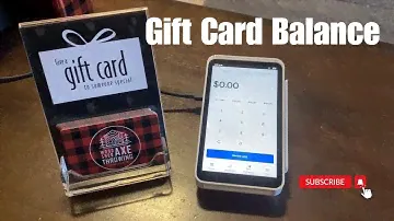 How to Check a Gift Card Balance Using  a Square Terminal