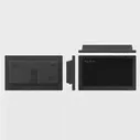 Сенсорный монитор POSCenter TM-10.1" (P-CAP, 16:10, 1280*800, VGA 3м, USB 3м, БП 3м) черный, VESA
