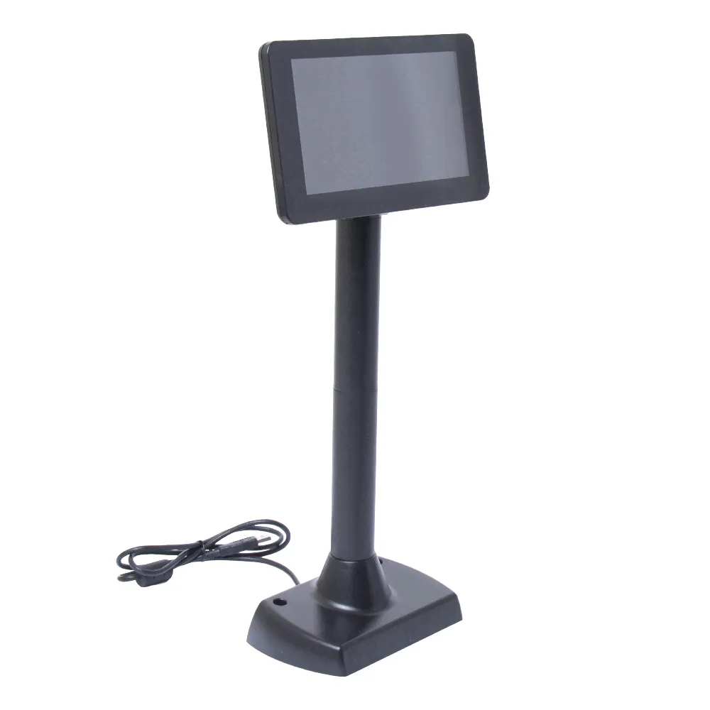 Дисплей покупателя Poscenter L716, цветной, 1024*600, дисплей LCD 7", кабель USB, черный-0