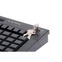 Клавиатура программируемая POScenter S67 Lite PCS67BL, мембранного типа, 67 клавиш, ключ, USB, черная 734624