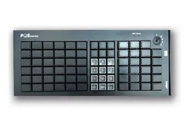 Клавиатура Poscenter S77A (77 клавиш, MSR, ключ), USB Черный