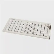 Клавиатура программируемая POScenter S77A (77 клавиш, MSR, ключ, USB), белая